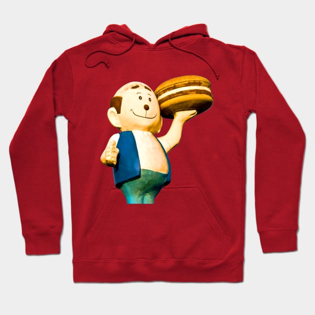 Coney Island Burger Papa Hoodie by Pop Fan Shop